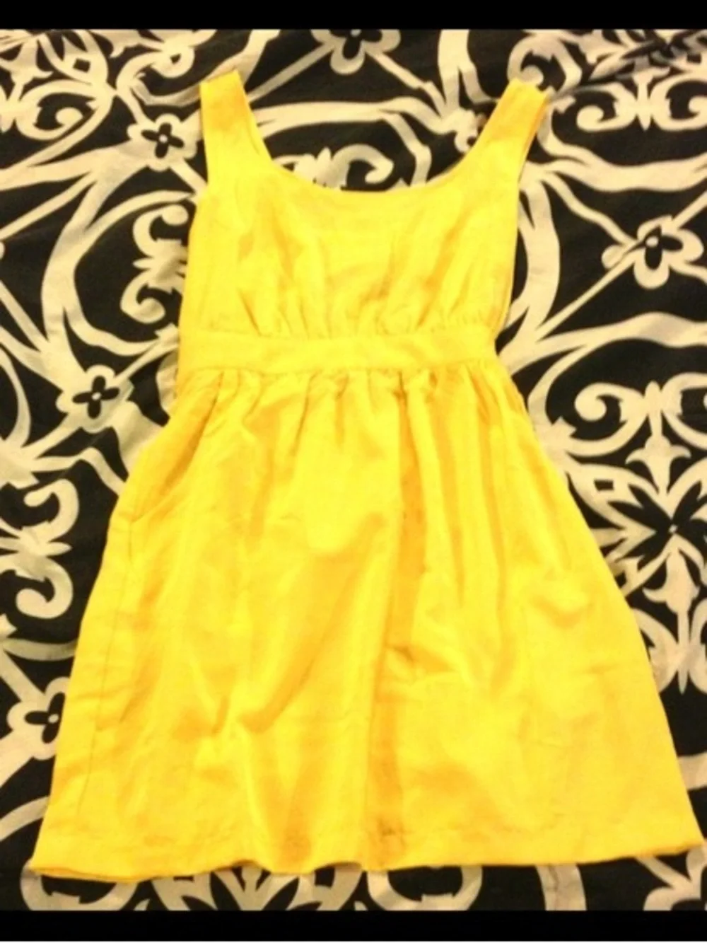 Coach Yellow Girls Sundress with Wide Straps